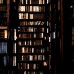 Photo Vintage bookshelf